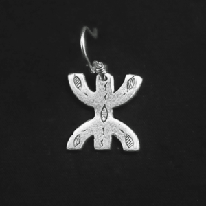 Tifinagh Amazigh Earrings Silver Gift for her