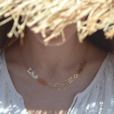 Amazigh Alphabet Necklace: Embrace the Cultural Elegance | Order Now!