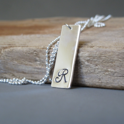 Personalized Initial Necklace: A Timeless Expression of Identity on 925 Silver