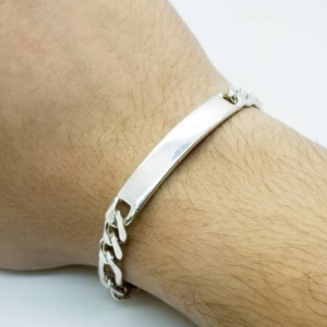Mens ID Bracelets Sterling Silver: A Bold and Timeless Statement